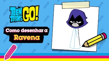 Como DESENHAR a RAVENA dos JOVENS TITÃS (PASSO A PASSO), Cómo DIBUJAR a  RAVEN