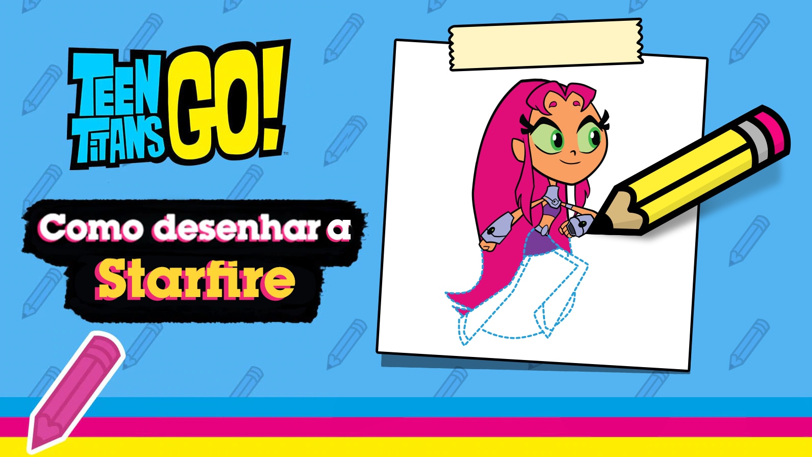 Como desenhar a Starfire