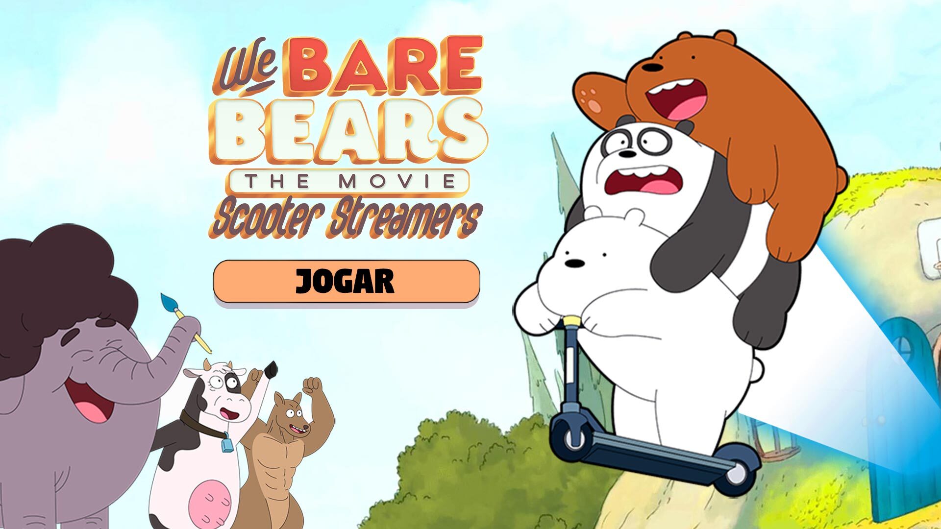 A casa do urso é um personagem de desenho animado do filme urso