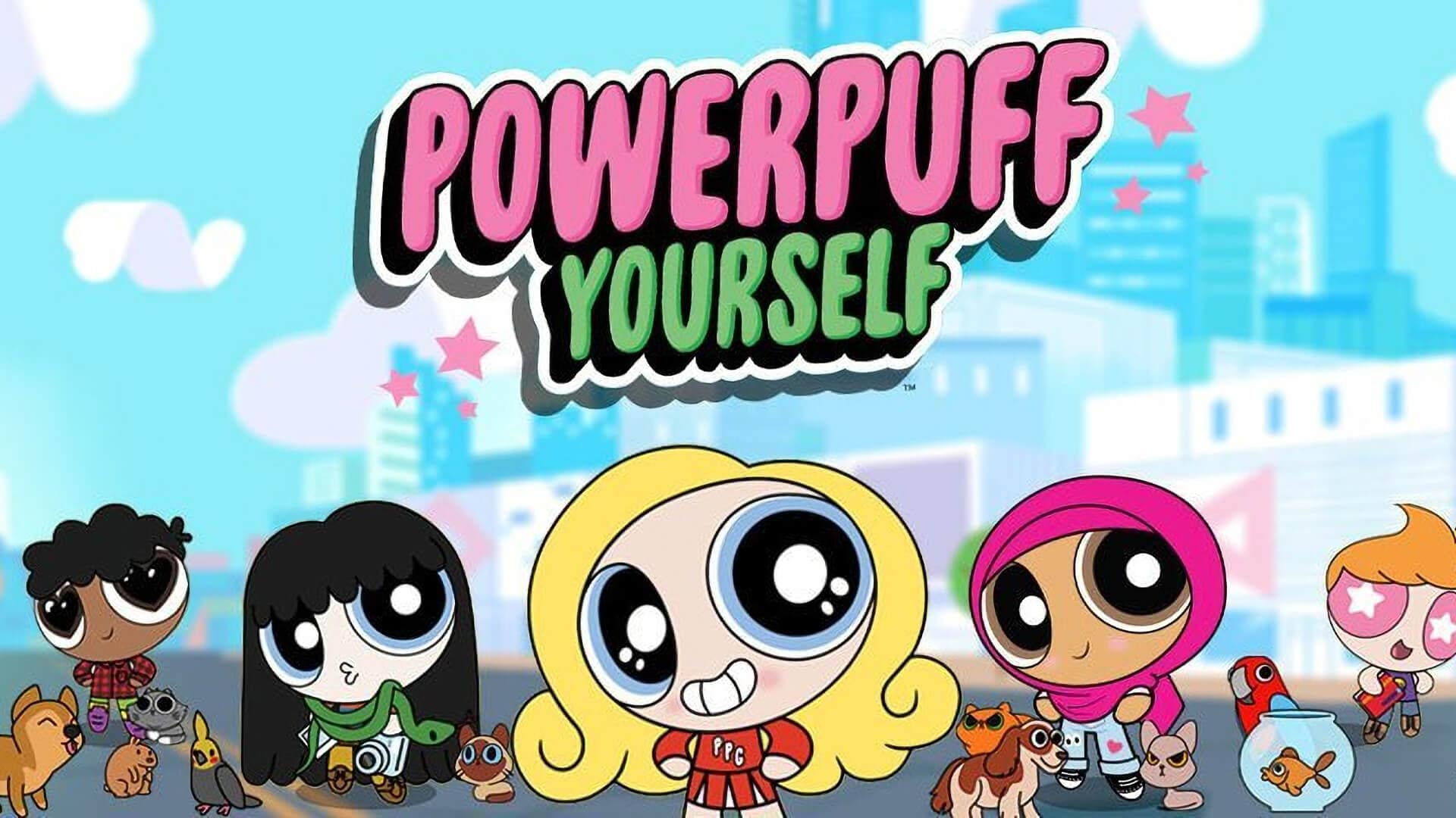 Игра Powerpuff yourself. Powerpuff yourself. Powerpuff yourself com.