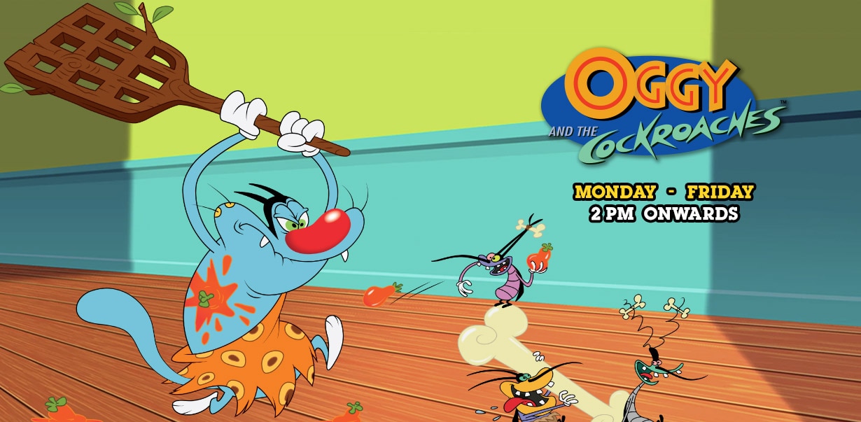 cartoon network australia oggy and the cockroaches