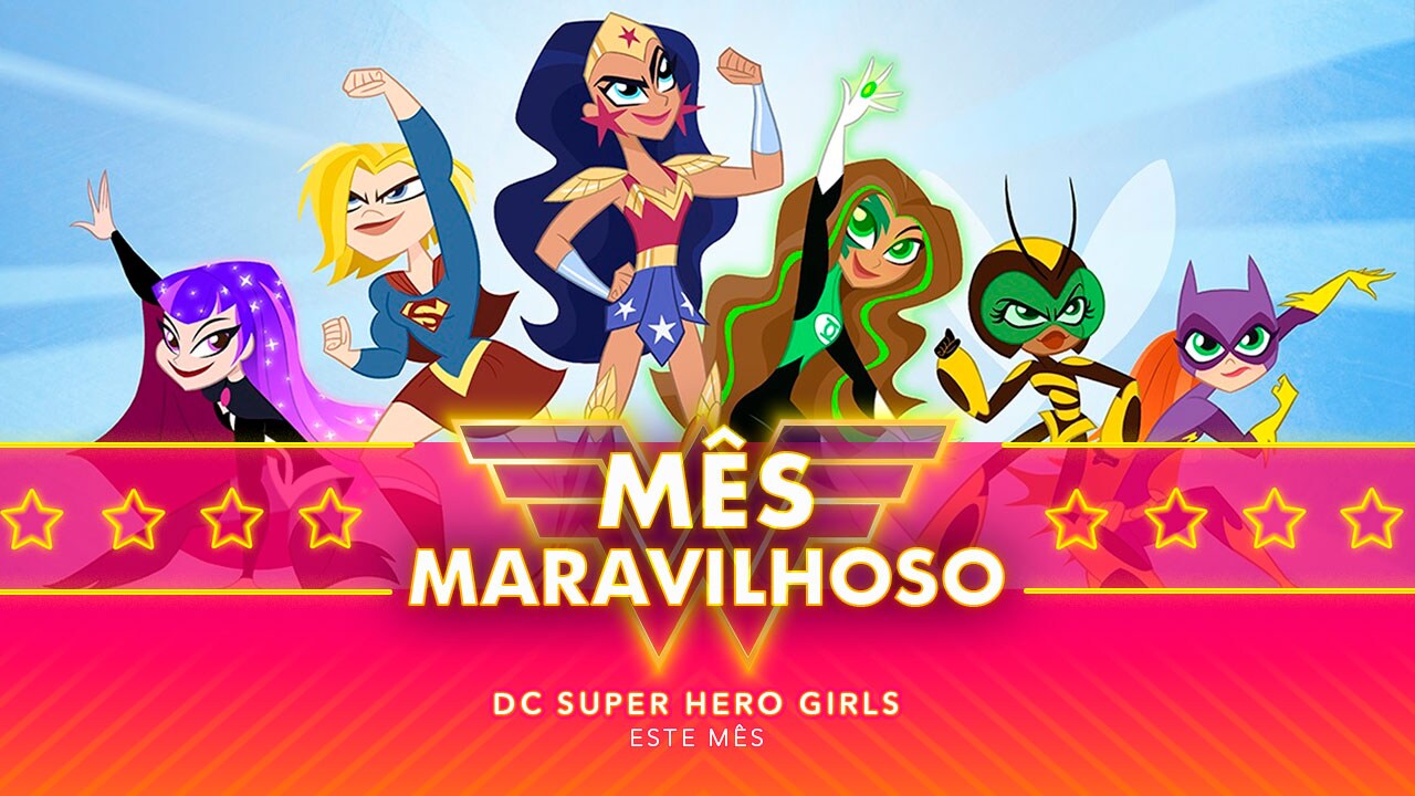 Dc Super Hero Girls Cartoon Network Brasil - roblox virei o novo super heroi mais forte de todos joga